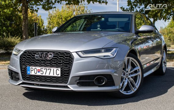 Audi A6 3.0 TDI quattro S tronic S line, 200kW (2014) / AJ NA SPLÁTKY / PROTIÚČET / 2014 šedá
