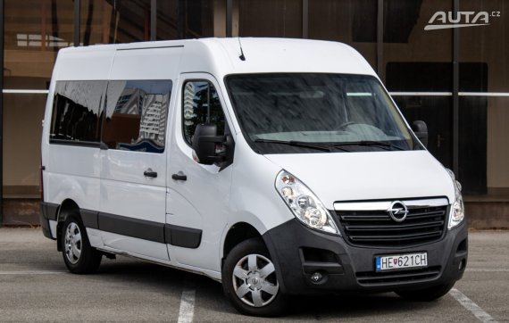 Opel Movano Kombi 2.3 CDTI BiTurbo L2H2 / 107kW / M6 / ZÁRUKA / AJ NA SPLÁTKY / PROTIÚČET 2019 bílá