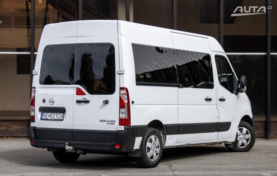 Opel Movano Kombi 2.3 CDTI BiTurbo L2H2 / 107kW / M6 / ZÁRUKA / AJ NA SPLÁTKY / PROTIÚČET 2019 bílá