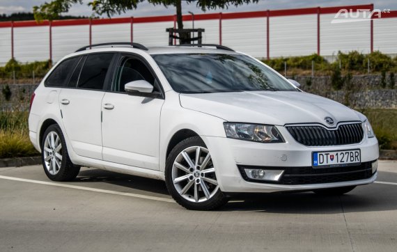 Škoda Octavia Combi 2.0 TDI Ambition 2016 MT/6 / AJ NA SPLÁTKY / PROTIÚČET 2016 bílá