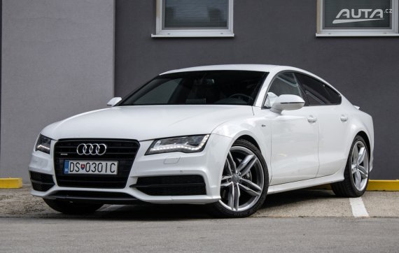 Audi A7 Sportback 3.0 TDI S Line Quattro / 230kW /  / ZÁRUKA / AJ NA SPLÁTKY / PROTIÚČET 2012 - hlavní pohled