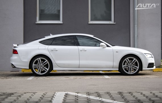 Audi A7 Sportback 3.0 TDI S Line Quattro / 230kW /  / ZÁRUKA / AJ NA SPLÁTKY / PROTIÚČET 2012 bílá