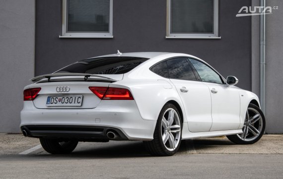 Audi A7 Sportback 3.0 TDI S Line Quattro / 230kW /  / ZÁRUKA / AJ NA SPLÁTKY / PROTIÚČET 2012 bílá