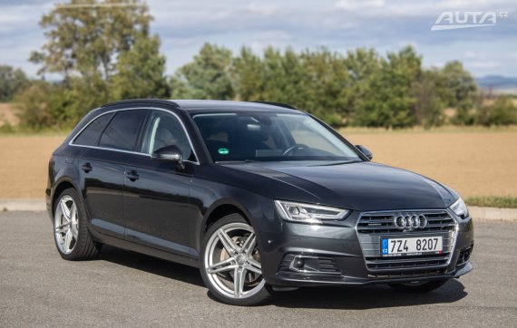 Audi A4 Avant 4x4 160kW 2017 2017 šedá