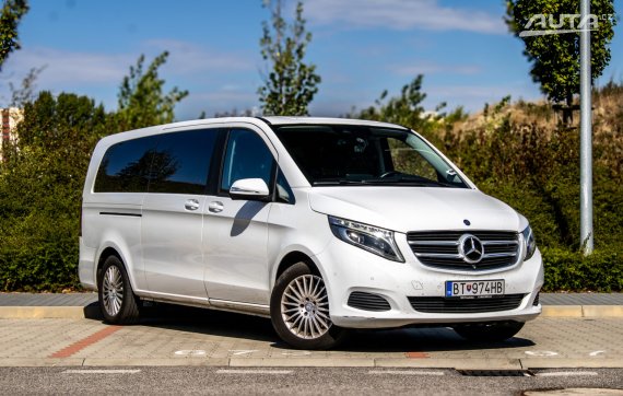 Mercedes-Benz V trieda 250d 4MATIC Extralang Avatgarde 140kW AT/7 - 7 Miest / AJ NA SPLÁTKY / PROTIÚČET 2015 bílá