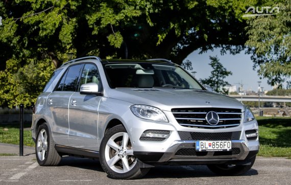 Mercedes-Benz ML 350 BLUETEC 4MATIC / 190kW / A7 / ZÁRUKA / AJ NA SPLÁTKY / PROTIÚČET 2013 stříbrná metalíza
