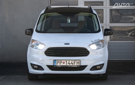 Ford Tourneo Courier 1.6 TDCi / 70kW / M5 / ZÁRUKA / AJ NA SPLÁTKY / PROTIÚČET 2014 bílá