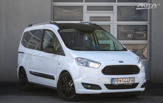 Ford Tourneo Courier 1.6 TDCi / 70kW / M5 / ZÁRUKA / AJ NA SPLÁTKY / PROTIÚČET 2014 bílá