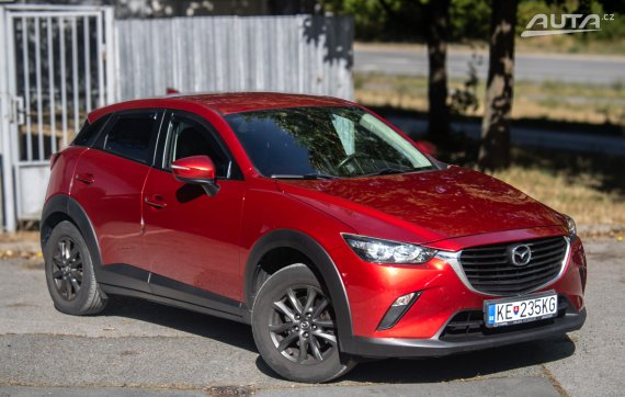 Mazda CX-3 2.0 Skyactiv Emotion / 88kW / M6 / ZÁRUKA / AJ NA SPLÁTKY / PROTIÚČET 2016 červená
