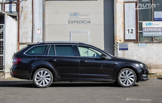 Škoda Octavia Combi 2.0 TDI L&amp;K 4x4 135kW AT/6 / AJ NA SPLÁTKY / PROTIÚČET 2017 černá