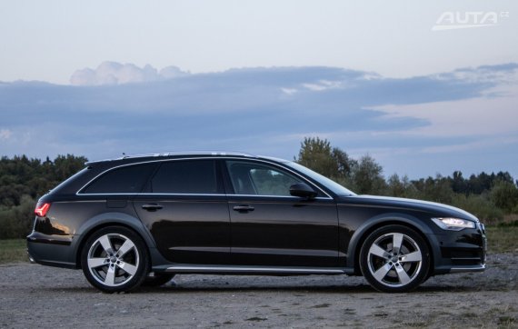 Audi A6 Allroad 3.0 TDI quattro S tronic, 200kW (2016) / AJ NA SPLÁTKY / PROTIÚČET / 2016 hnědá