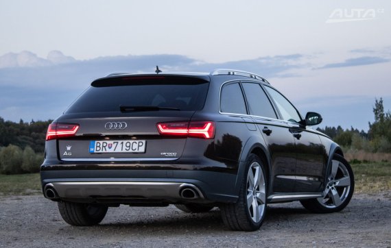 Audi A6 Allroad 3.0 TDI quattro S tronic, 200kW (2016) / AJ NA SPLÁTKY / PROTIÚČET / 2016 hnědá