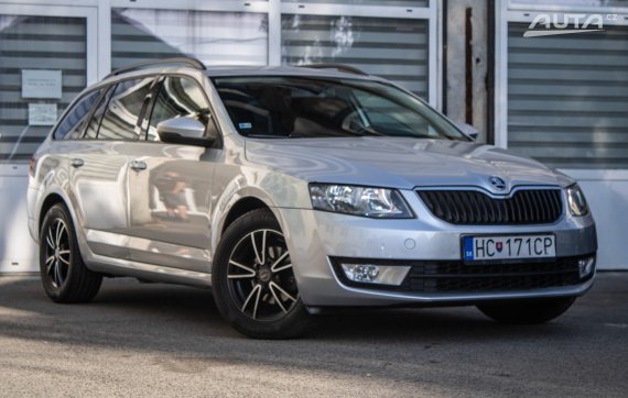 Škoda Octavia Combi 1.6 TDI, 81kW (2016) / AJ NA SPLÁTKY / PROTIÚČET / 2016 stříbrná metalíza