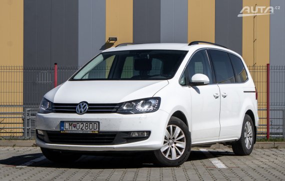 Volkswagen Sharan 2.0 TDI BMT Comfortline / 103kW / M6 / AJ NA SPLÁTKY / PROTIÚČET 2015 - hlavní pohled
