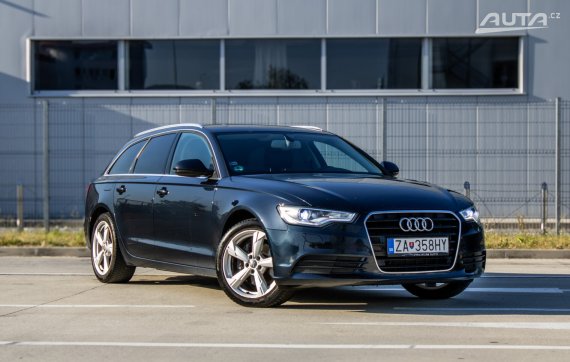Audi A6 Avant 2013 150kW AT/8 / AJ NA SPLÁTKY / PROTIÚČET 2013 modrá