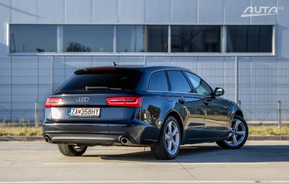 Audi A6 Avant 2013 150kW AT/8 / AJ NA SPLÁTKY / PROTIÚČET 2013 modrá