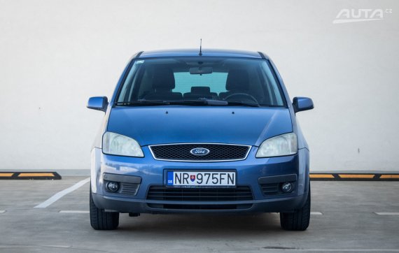 Ford Focus C-Max 1.6i VCT-T Futura, 85kW, M5 / AJ NA SPLÁTKY / PROTIÚČET / 2005 modrá