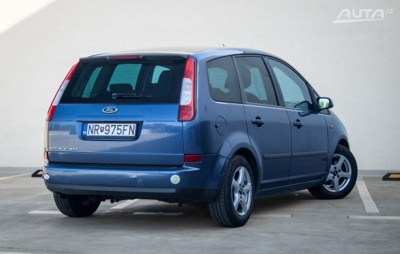 Ford Focus C-Max 1.6i VCT-T Futura, 85kW, M5 / AJ NA SPLÁTKY / PROTIÚČET / 2005 modrá
