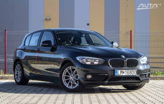BMW Rad 1 116d ED Advantage / 85kW / M6 / ZÁRUKA / AJ NA SPLÁTKY / PROTIÚČET 2016 černá