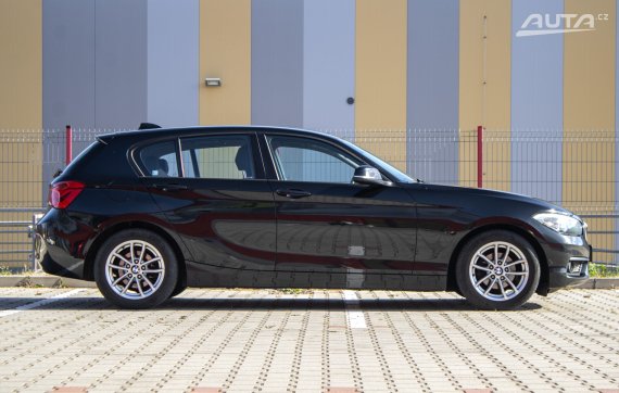 BMW Rad 1 116d ED Advantage / 85kW / M6 / ZÁRUKA / AJ NA SPLÁTKY / PROTIÚČET 2016 černá