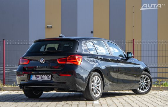 BMW Rad 1 116d ED Advantage / 85kW / M6 / ZÁRUKA / AJ NA SPLÁTKY / PROTIÚČET 2016 černá