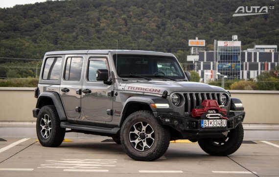 Jeep Wrangler Unlimited 2.0 T-GDi Rubicon A/T, 200 kW, A8 / AJ NA SPLÁTKY / PROTIÚČET / 2019 šedá