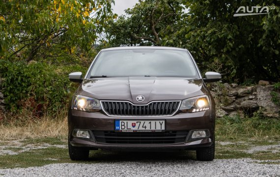Škoda Fabia 1.2 TSI, 66kW (2015) / AJ NA SPLÁTKY / PROTIÚČET / 2015 hnědá