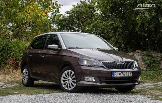 Škoda Fabia 1.2 TSI, 66kW (2015) / AJ NA SPLÁTKY / PROTIÚČET / 2015 hnědá