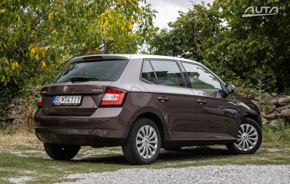 Škoda Fabia 1.2 TSI, 66kW (2015) / AJ NA SPLÁTKY / PROTIÚČET / 2015 hnědá
