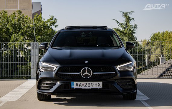 Mercedes-Benz CLA Shooting Brake SB 250e A/T, 118 kW, A8, 5d. / AJ NA SPLÁTKY / PROTIÚČET / 2020 černá