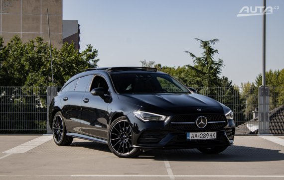 Mercedes-Benz CLA Shooting Brake SB 250e A/T, 118 kW, A8, 5d. / AJ NA SPLÁTKY / PROTIÚČET / 2020 černá