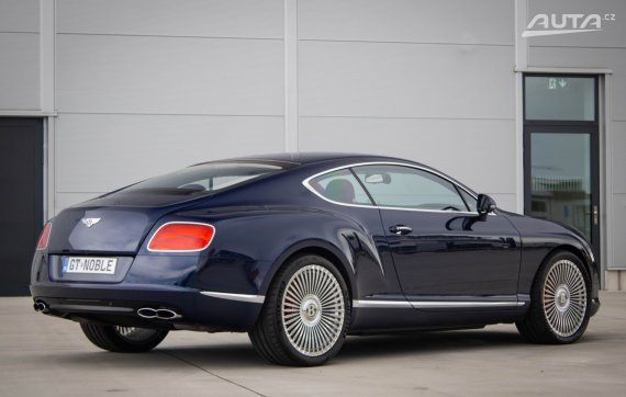 Bentley Continental GT 4.0 V8 2013 modrá