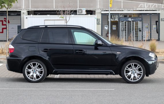 BMW X3 xDrive20d, 130kW (2008) / AJ NA SPLÁTKY / PROTIÚČET / 2008 černá