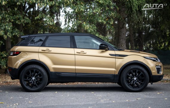 Land Rover Range Rover Evoque 2.0 Td4 150 SE Plus, 110 kW, A9 / AJ NA SPLÁTKY / PROTIÚČET / 2016 zlatá metalíza