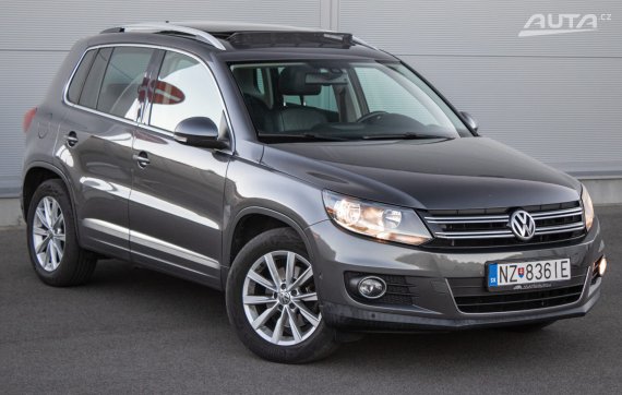 Volkswagen Tiguan 2.0 CR TDI 110k BMT Trend&amp;Fun, 81 kW, M6 / AJ NA SPLÁTKY / PROTIÚČET / 2015 šedá