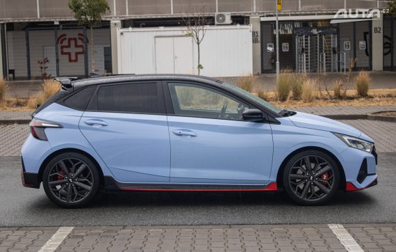 Hyundai i20 1.6 T-GDi N, 150kW (2022) / AJ NA SPLÁTKY / PROTIÚČET / 2022 modrá