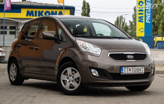 Kia Venga 1.4 CVVT, 66kW (2013) / AJ NA SPLÁTKY / PROTIÚČET / 2013 hnědá