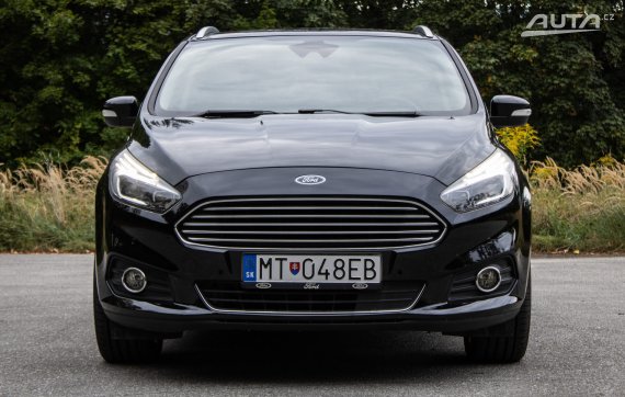 Ford S-Max 2.0 TDCi Duratorq A/T, 110kW (2017) / AJ NA SPLÁTKY / PROTIÚČET / 2017 černá