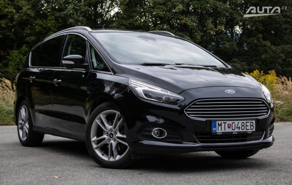 Ford S-Max 2.0 TDCi Duratorq A/T, 110kW (2017) / AJ NA SPLÁTKY / PROTIÚČET / 2017 černá
