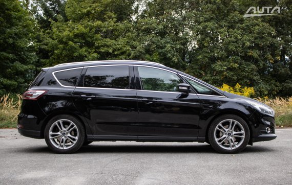 Ford S-Max 2.0 TDCi Duratorq A/T, 110kW (2017) / AJ NA SPLÁTKY / PROTIÚČET / 2017 černá