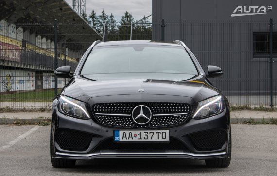 Mercedes-Benz C trieda Kombi C43 AMG 4Matic / 270kW / A9 / ZÁRUKA / AJ NA SPLÁTKY / PROTIÚČET 2017 černá