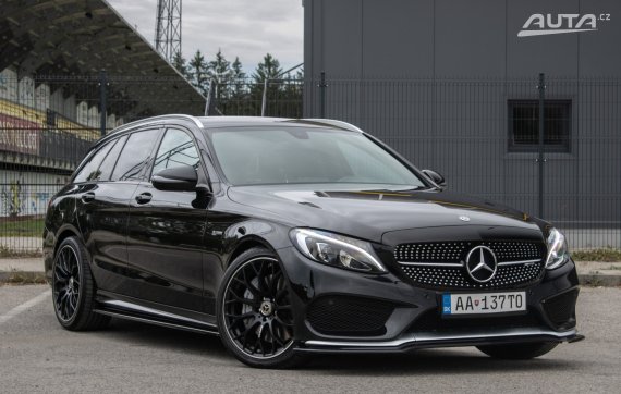 Mercedes-Benz C trieda Kombi C43 AMG 4Matic / 270kW / A9 / ZÁRUKA / AJ NA SPLÁTKY / PROTIÚČET 2017 černá