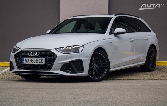 Audi A4 Avant 3.0 TDI mHEV quattro tiptronic S line, 210kW (2021) / AJ NA SPLÁTKY / PROTIÚČET 2021 - hlavní pohled