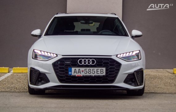 Audi A4 Avant 3.0 TDI mHEV quattro tiptronic S line, 210kW (2021) / AJ NA SPLÁTKY / PROTIÚČET 2021 bílá