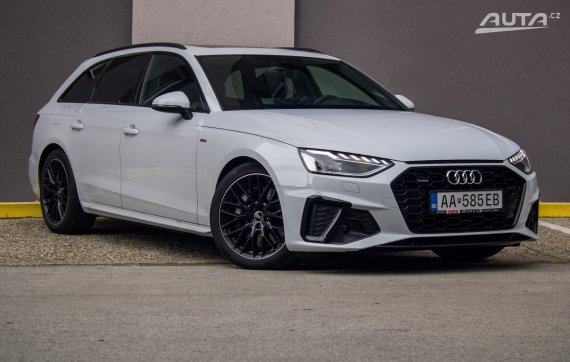 Audi A4 Avant 3.0 TDI mHEV quattro tiptronic S line, 210kW (2021) / AJ NA SPLÁTKY / PROTIÚČET 2021 bílá