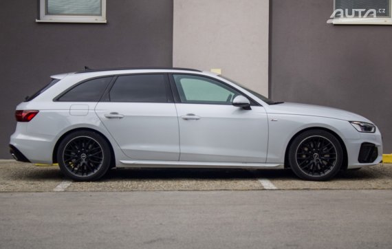 Audi A4 Avant 3.0 TDI mHEV quattro tiptronic S line, 210kW (2021) / AJ NA SPLÁTKY / PROTIÚČET 2021 bílá