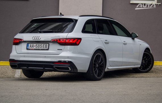 Audi A4 Avant 3.0 TDI mHEV quattro tiptronic S line, 210kW (2021) / AJ NA SPLÁTKY / PROTIÚČET 2021 bílá