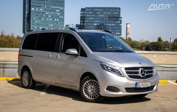 Mercedes-Benz V trieda V220 d kompakt 4MATIC A/T, 120 kW, A7, 5d., 8 miest / AJ NA SPLÁTKY / PR 2015 stříbrná metalíza