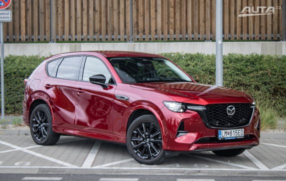 Mazda CX-60 2.5 e-Skyactiv PHEV Homura AWD A/T, 141 kW, A8 / AJ NA SPLÁTKY / PROTIÚČET / 2023 červená