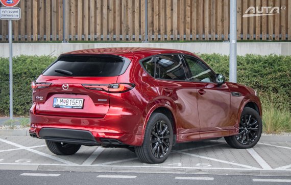 Mazda CX-60 2.5 e-Skyactiv PHEV Homura AWD A/T, 141 kW, A8 / AJ NA SPLÁTKY / PROTIÚČET / 2023 červená